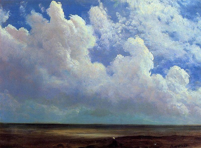 Albert Bierstadt Beach Scene oil painting picture